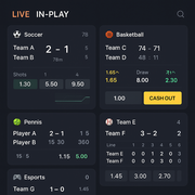 Lilibet - Live Odds - Real-time Betting
